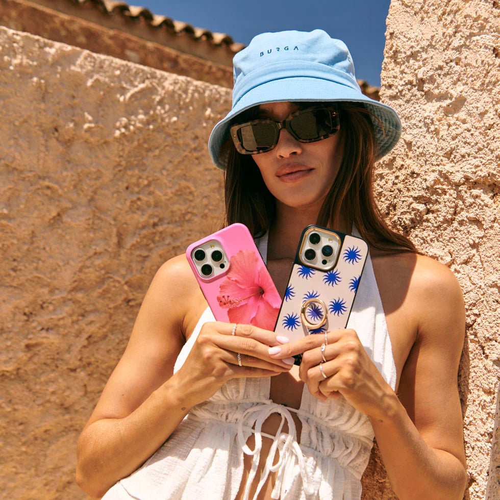 Burga iPhone 16 Plus Fashion Tough MagSafe Σκληρή Θήκη με MagSafe - Island Girl