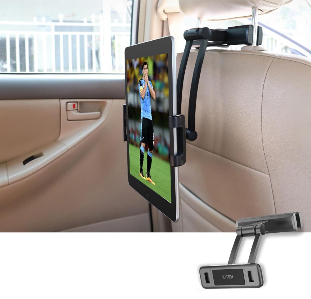 Tech - Protect V2 Stretchable Βάση Αυτοκίνητου για τα Πίσω Καθίσματα - Black