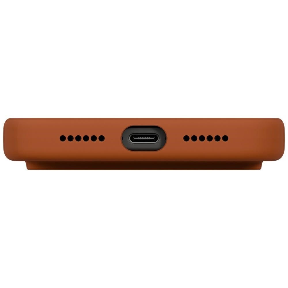 Uniq iPhone 17 Pro Max - Lino - Θήκη Σιλικόνης με MagSafe - Orange