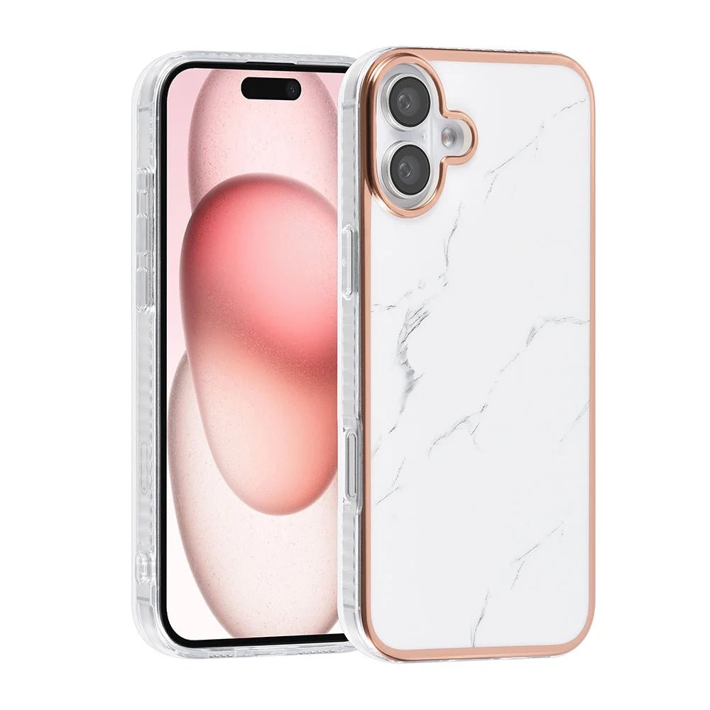 Tuniq iPhone 16 Plus Silicone Θήκη Σιλικόνης - Marble