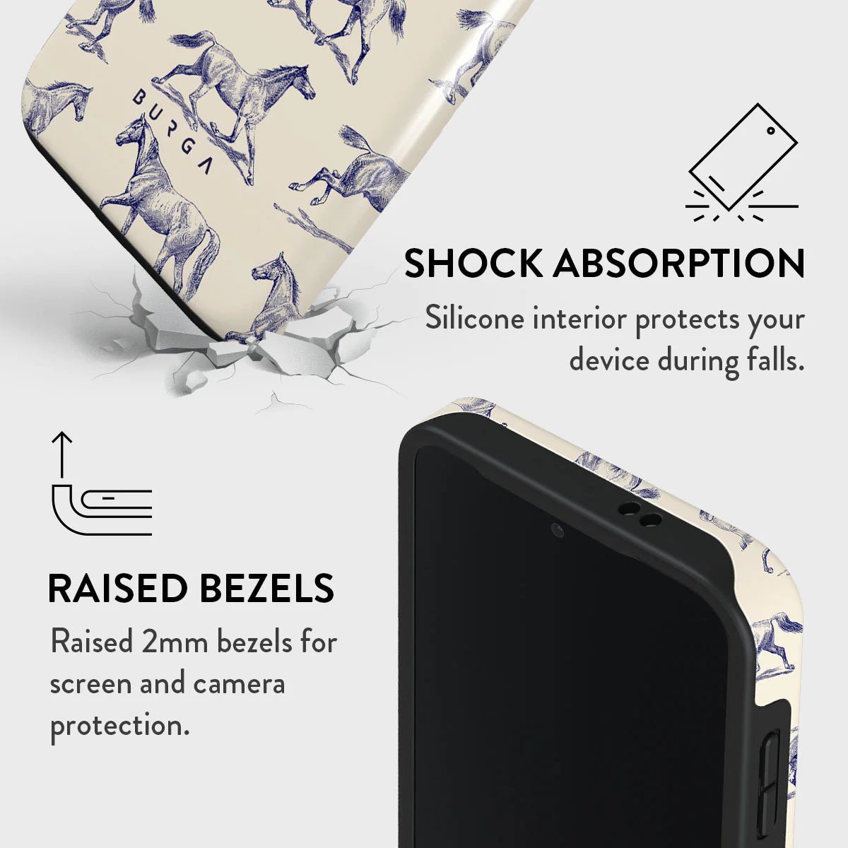 Burga Samsung Galaxy S24 Plus Fashion Tough Σκληρή Θήκη - Derby Race