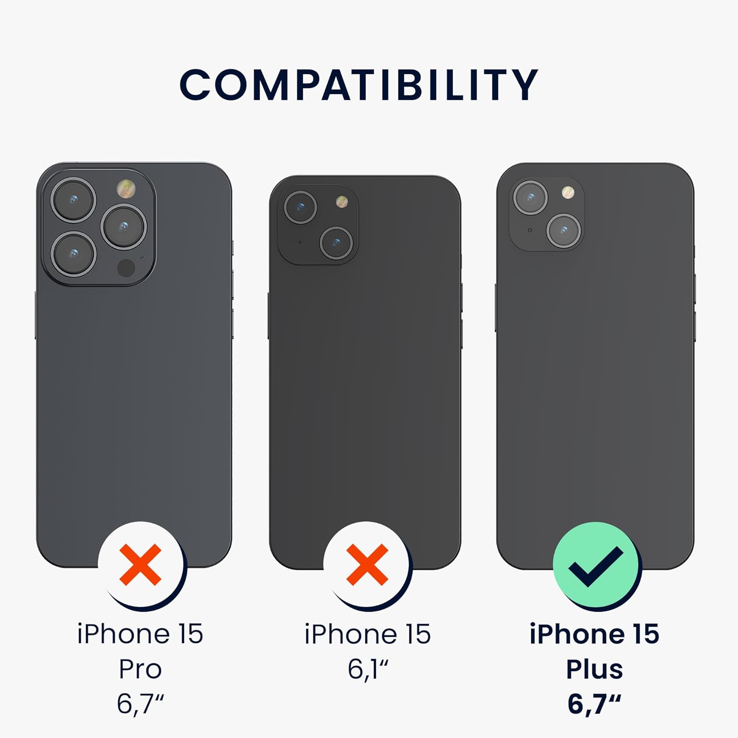 KW iPhone 15 Plus Θήκη Σιλικόνης Rubberized TPU - Lime Green