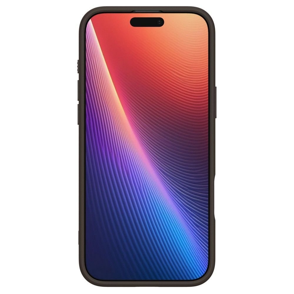 Spigen Cyrill iPhone 16 Pro Kajuk Mag Θήκη με Επένδυση Συνθετικού Δέρματος και MagSafe - Saddle Brown