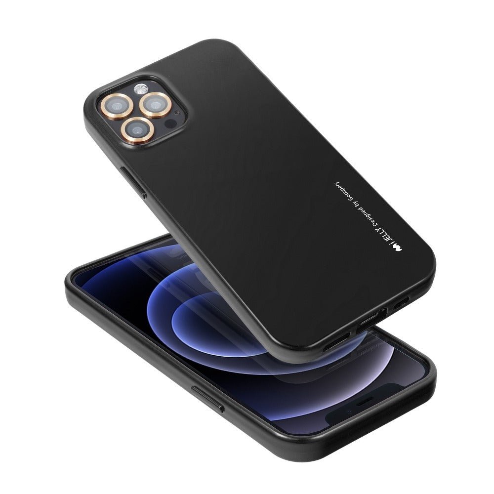 Mercury i - Jelly Premium Slim Case for iPhone 13 Pro - Black