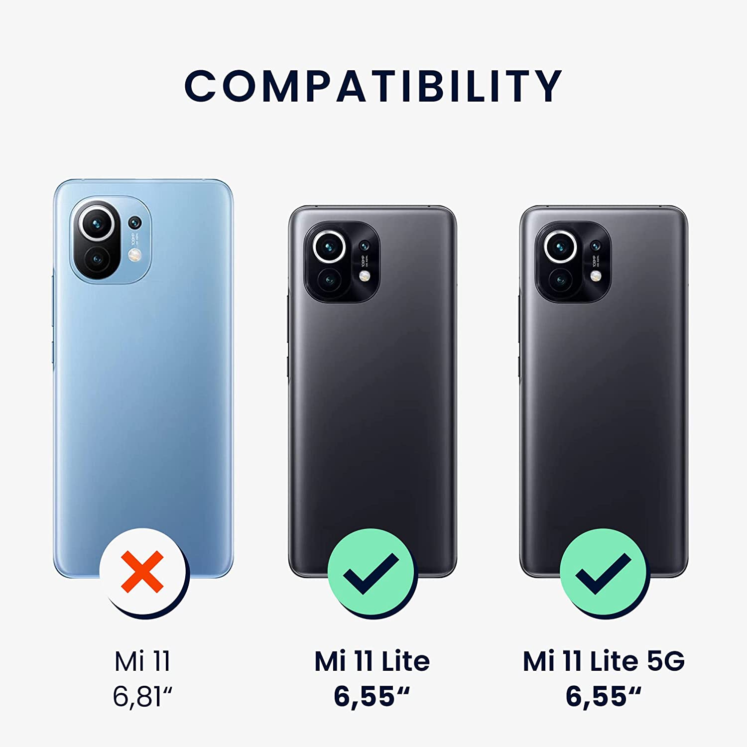 KW Xiaomi Mi 11 Lite / Mi 11 Lite 5G Θήκη Σιλικόνης TPU με Λουράκι Design Jungle - Gold / Grey - Διάφανη - 56530.01