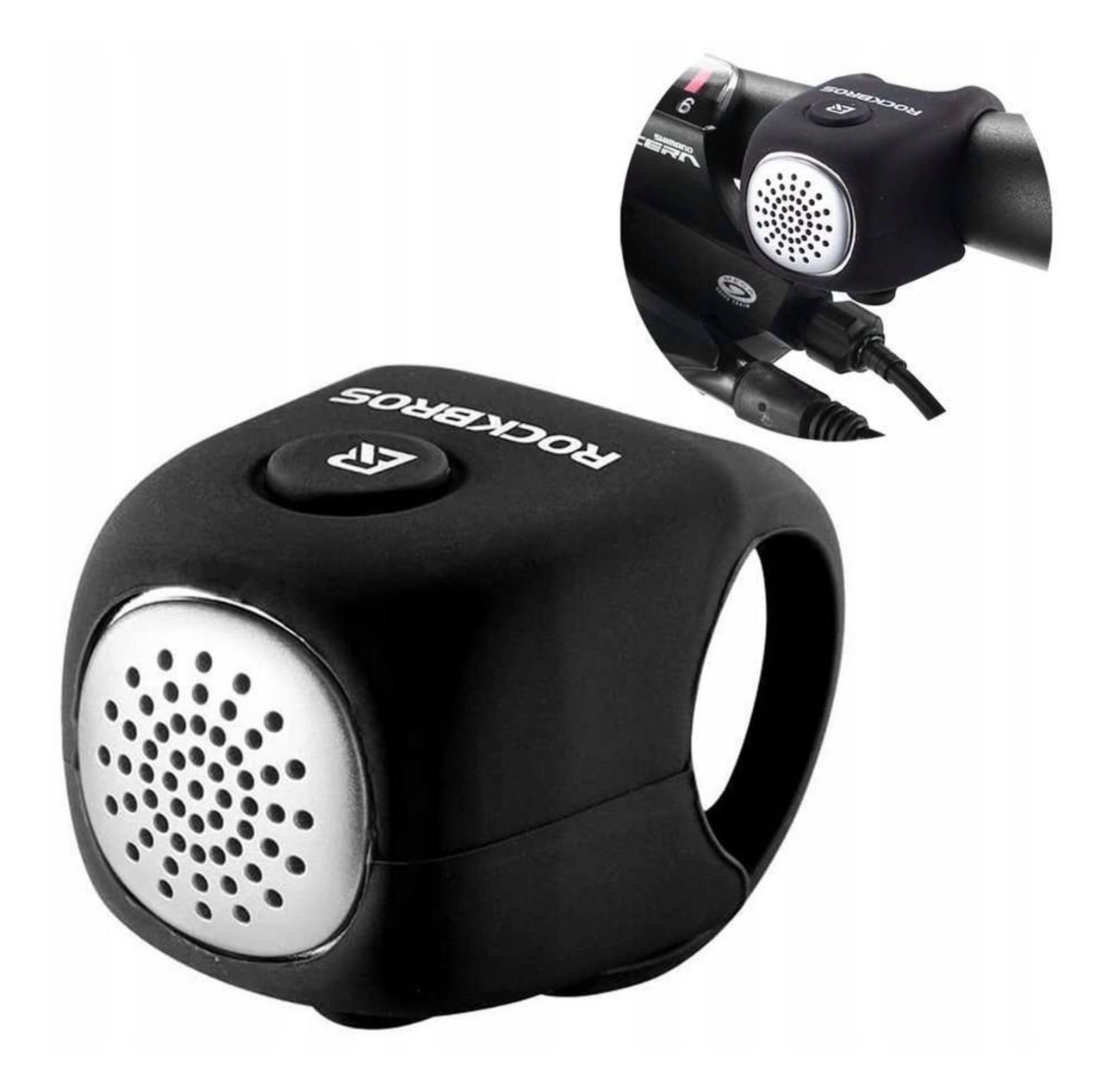 Rockbros Ηλεκτρικό Κουδούνι Ποδηλάτου - Black - CB1709BK