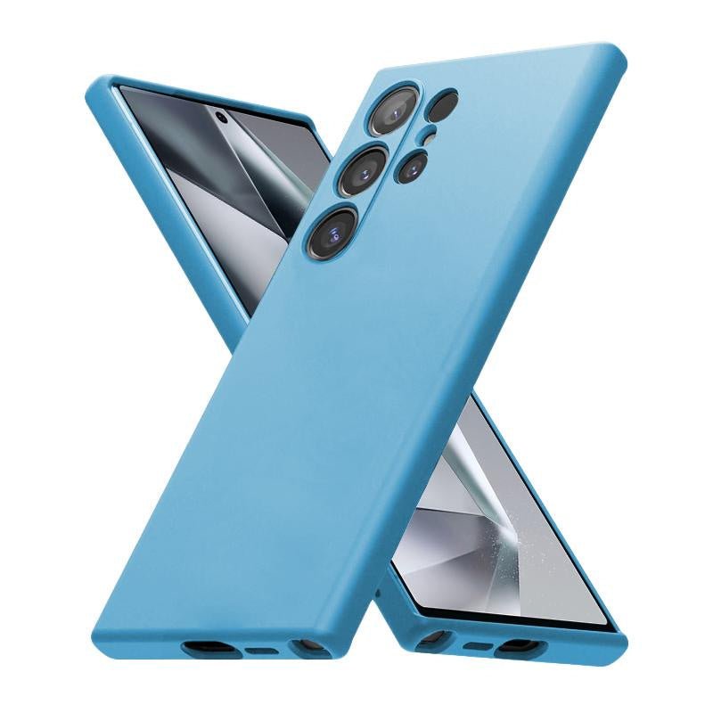 Crong Samsung Galaxy S24 Ultra Cover Θήκη Σιλικόνης - Blue