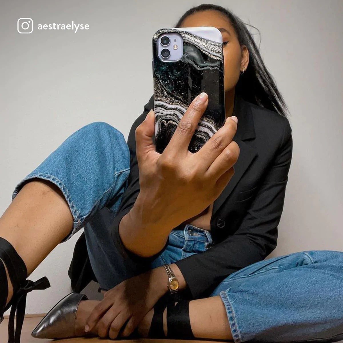 Burga iPhone 14 Plus Fashion Tough Σκληρή Θήκη - Magic Night