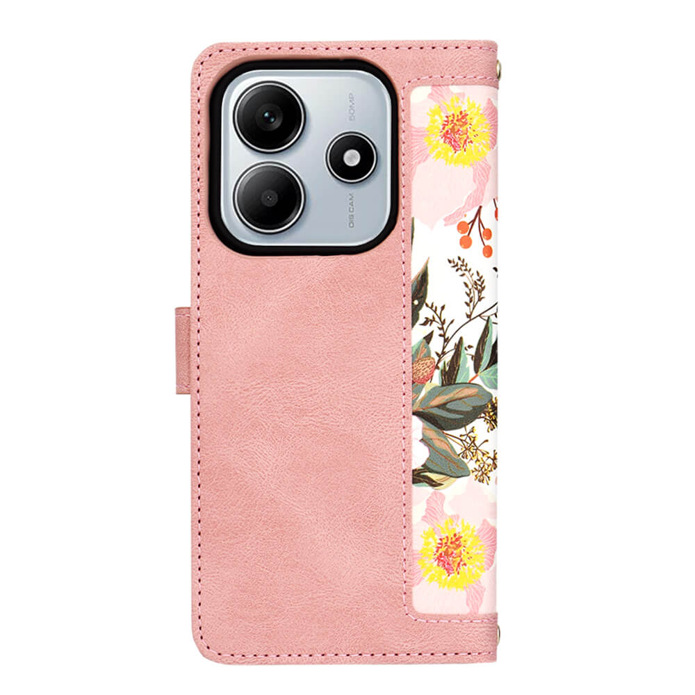 Techsuit Xiaomi Redmi Note 14 5G - FlipCraft - Θήκη Βιβλίο από Δερματίνη - Sweetheart Pink