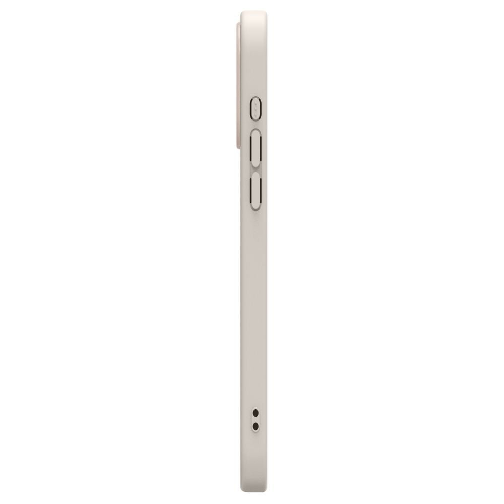 Spigen Cyrill iPhone 15 Pro Kajuk Mag Θήκη με Επένδυση Συνθετικού Δέρματος και MagSafe - Cream