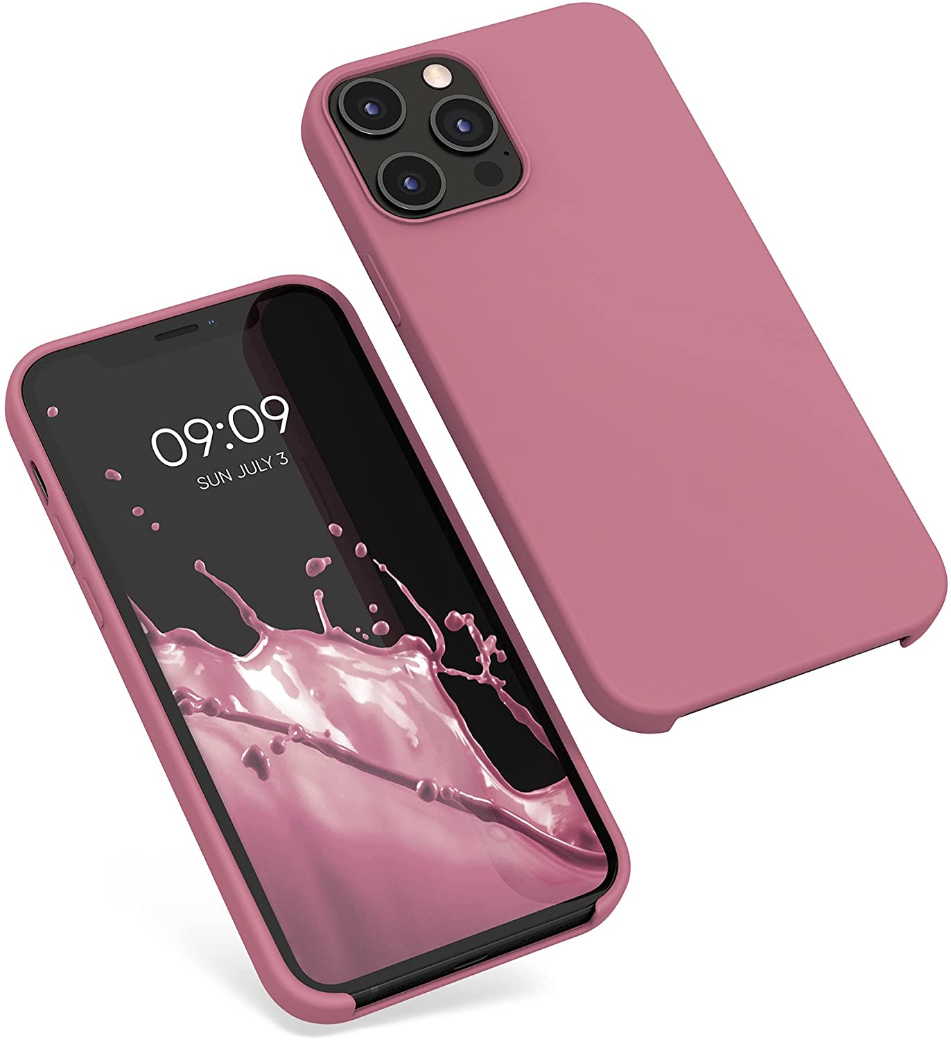 KW iPhone 12 Pro Max Θήκη Σιλικόνης Rubber TPU - Deep Rusty Rose - 52644.167