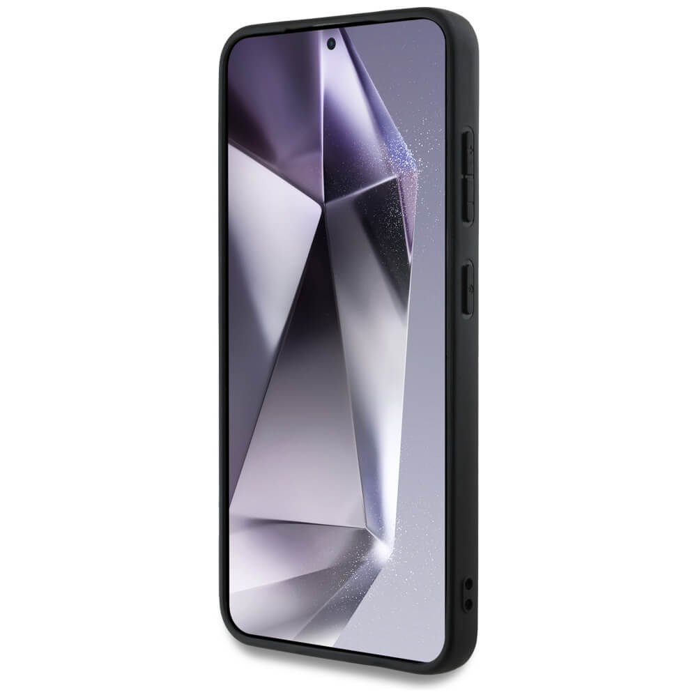 Guess Samsung Galaxy S25 Plus - Big 4G Logo Classic Logo - Σκληρή Θήκη με Επένδυση από Οικολογικό Δέρμα - Brown - GUHCS25M4GMGBR