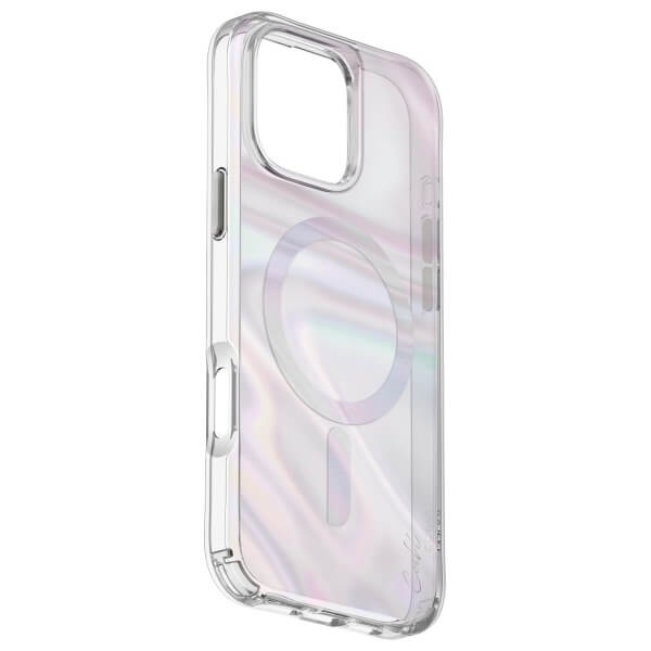 Uniq iPhone 16 - Coehl Savon - Σκληρή Θήκη με Πλαίσιο Σιλικόνης και MagSafe - Bubble Prism