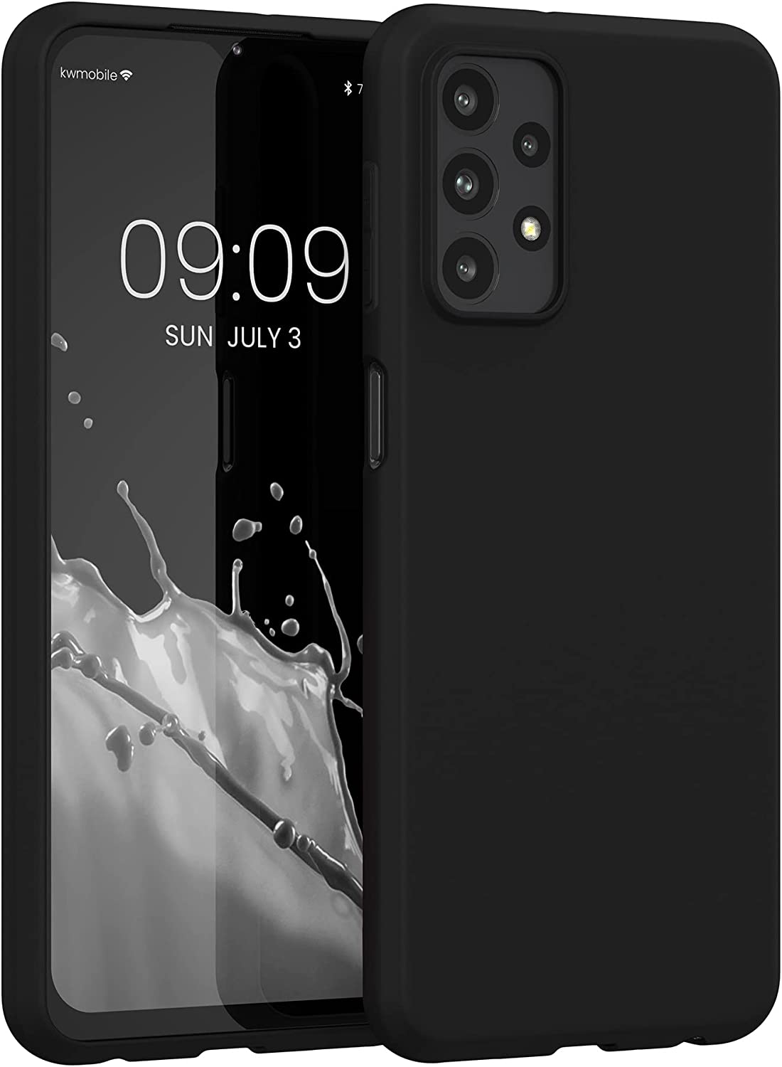 KW Samsung Galaxy A23 5G Θήκη Σιλικόνης TPU - Black - 57804.01