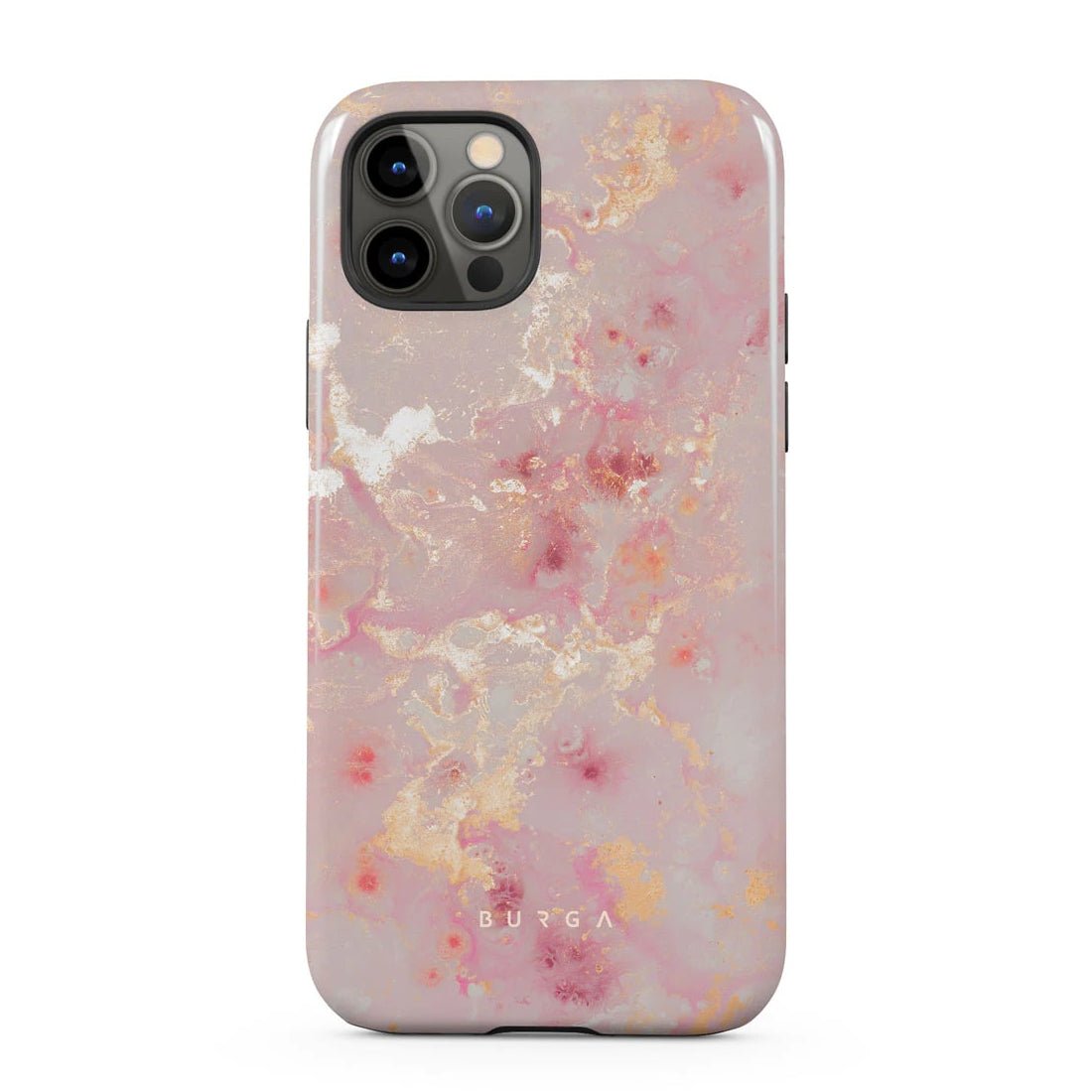 Burga iPhone 12 Pro Max Fashion Tough Σκληρή Θήκη - Golden Coral
