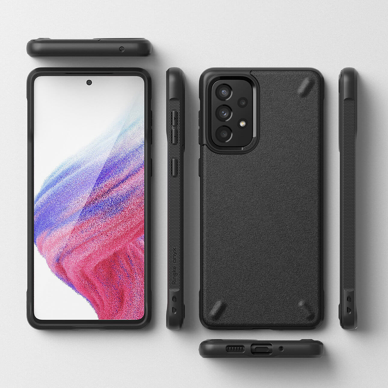 Ringke Samsung Galaxy A53 5G Onyx Durable TPU Case Θήκη Σιλικόνης - Black