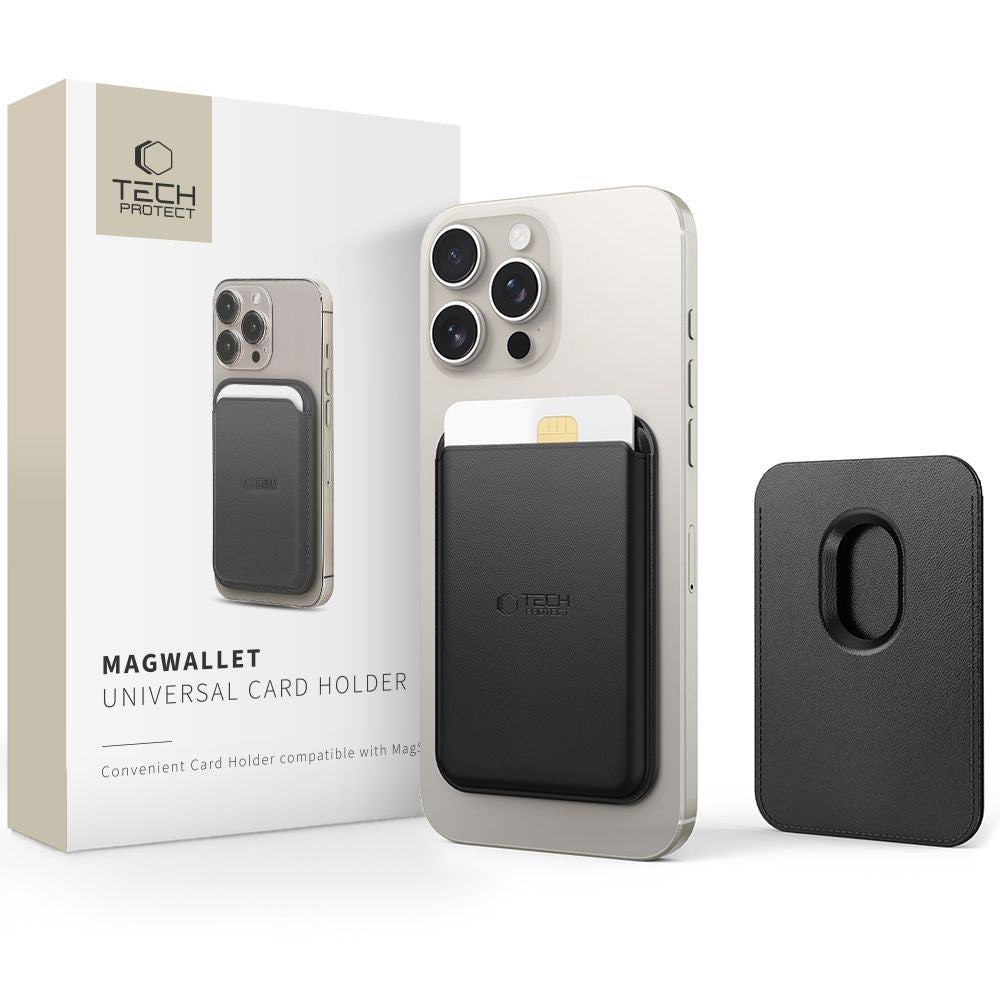 Tech - Protect MagWallet MagSafe Universal Magnetic Card Holder Μαγνητική Θήκη Καρτών - Black