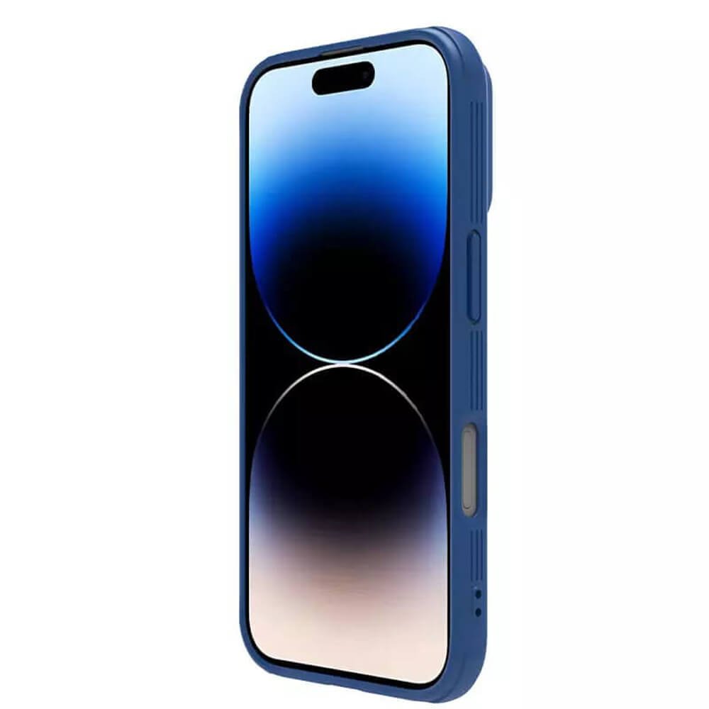 Nillkin iPhone 16 Plus CamShield Pro Σκληρή Θήκη με Κάλυμμα για την Κάμερα - Blue