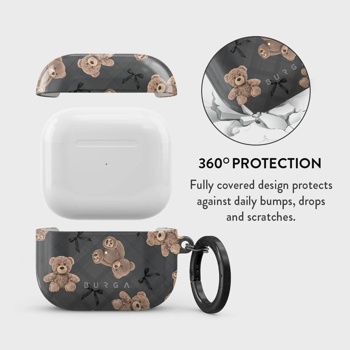 Burga AirPods 3 Σκληρή Θήκη - BFF