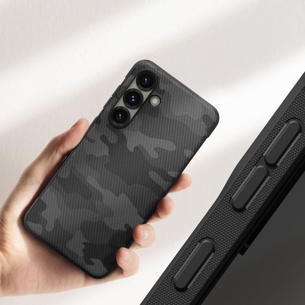 Ringke Samsung Galaxy S25 Onyx Durable TPU Case Θήκη Σιλικόνης - Camo Black