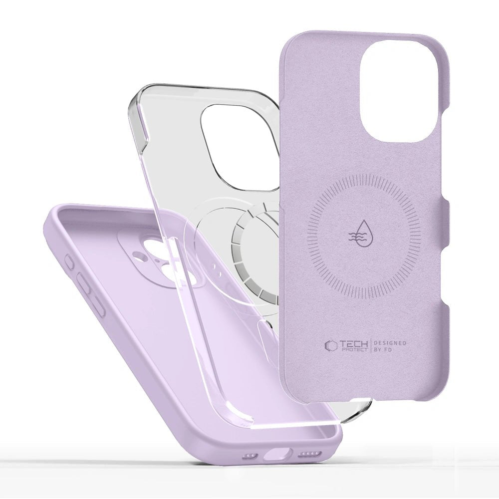 Tech - Protect iPhone 17 Silicone MagSafe - Θήκη Σιλικόνης TPU - Mauve