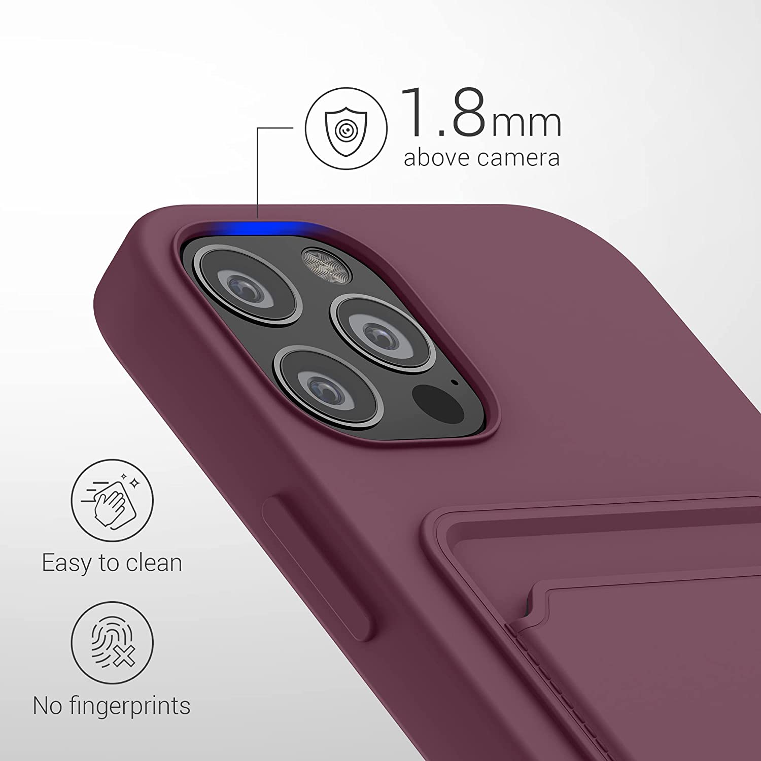 KW iPhone 12 / 12 Pro Θήκη Σιλικόνης TPU - Tawny Red - 55112.190