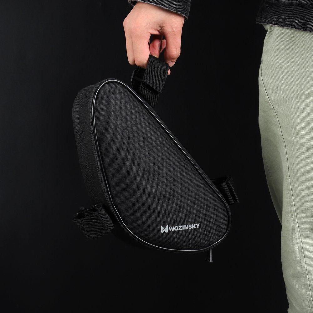 Wozinsky Bike Frame Storage Bag - Universal Τσάντα Αποθήκευσης για Ποδήλατο 1,5L - Black - WBB11BK