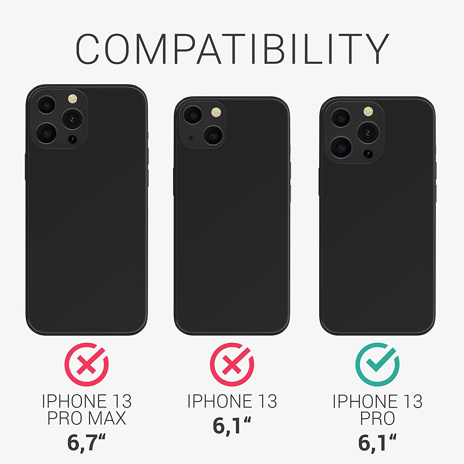 KW iPhone 13 Pro Θήκη από Φυσικό Ξύλο - Dark Green - 55968.80