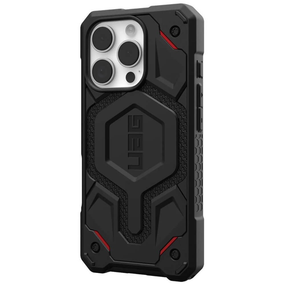 UAG iPhone 16 Pro Monarch Pro Kevlar Series Σκληρή Θήκη με MagSafe - Kevlar Black