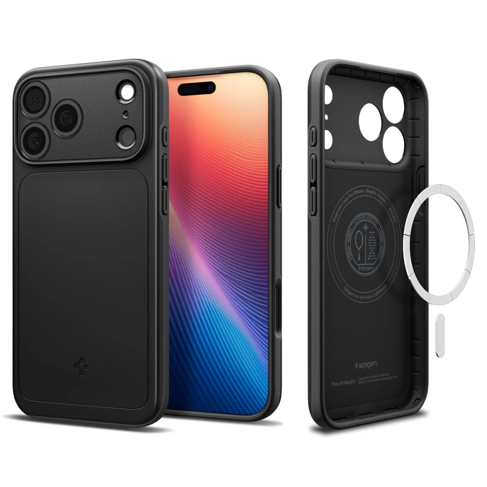 Spigen iPhone 17 Pro Max - Thin Fit Mag - Σκληρή Θήκη με MagSafe - Black