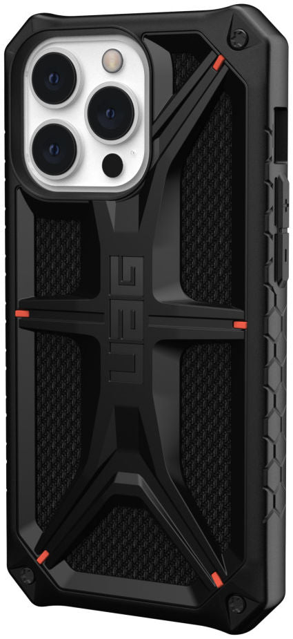 UAG iPhone 13 Pro Monarch Kevlar Series Σκληρή Θήκη - Kevlar Black