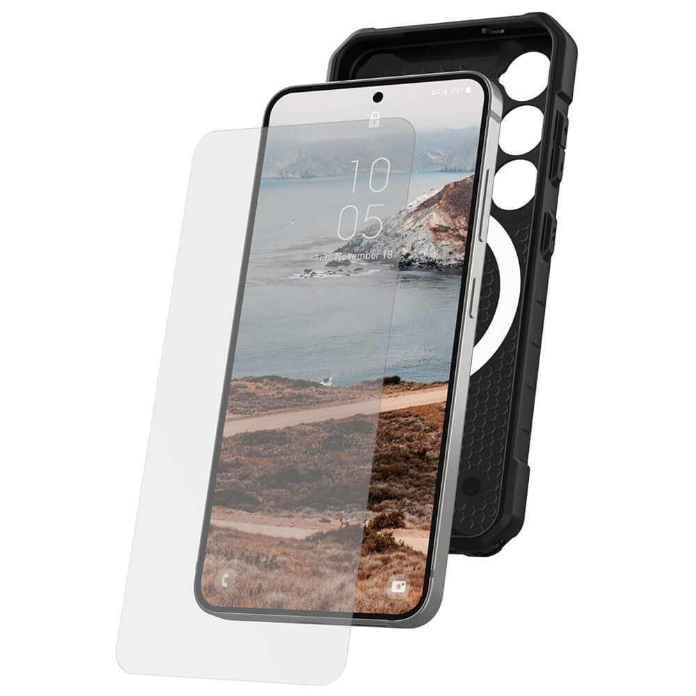 UAG Samsung Galaxy S25 Glass Shield 9H Αντιχαρακτικό Γυαλί Οθόνης με Κιτ Εγκατάστασης - Clear