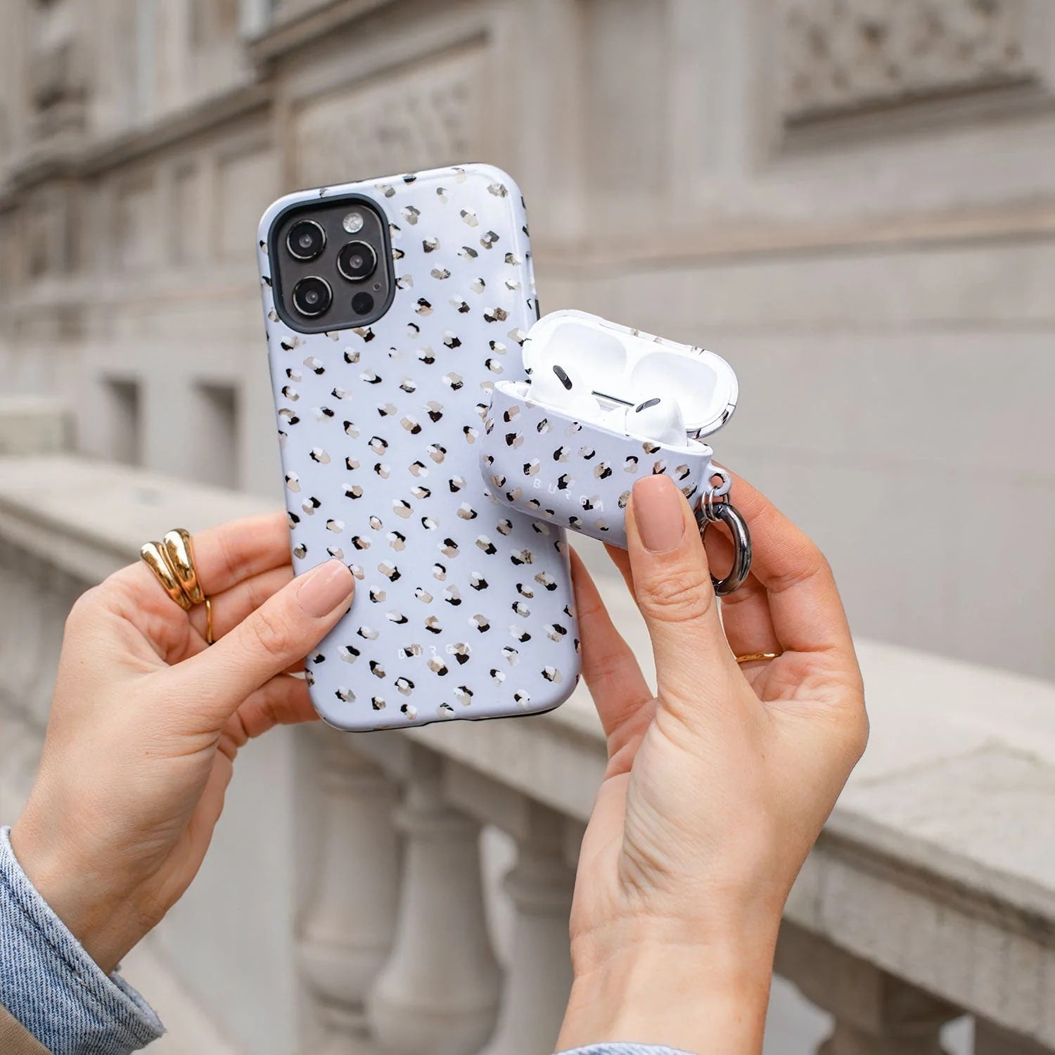 Burga iPhone 14 Pro Fashion Tough Σκληρή Θήκη - Wild Soul