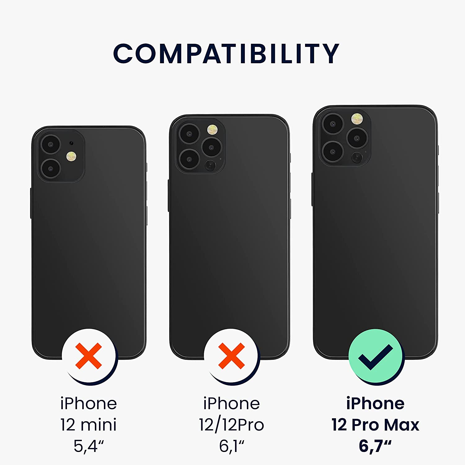 KW iPhone 12 Pro Max Θήκη Σιλικόνης TPU Design Honeycomb - Διάφανη - 55462.03
