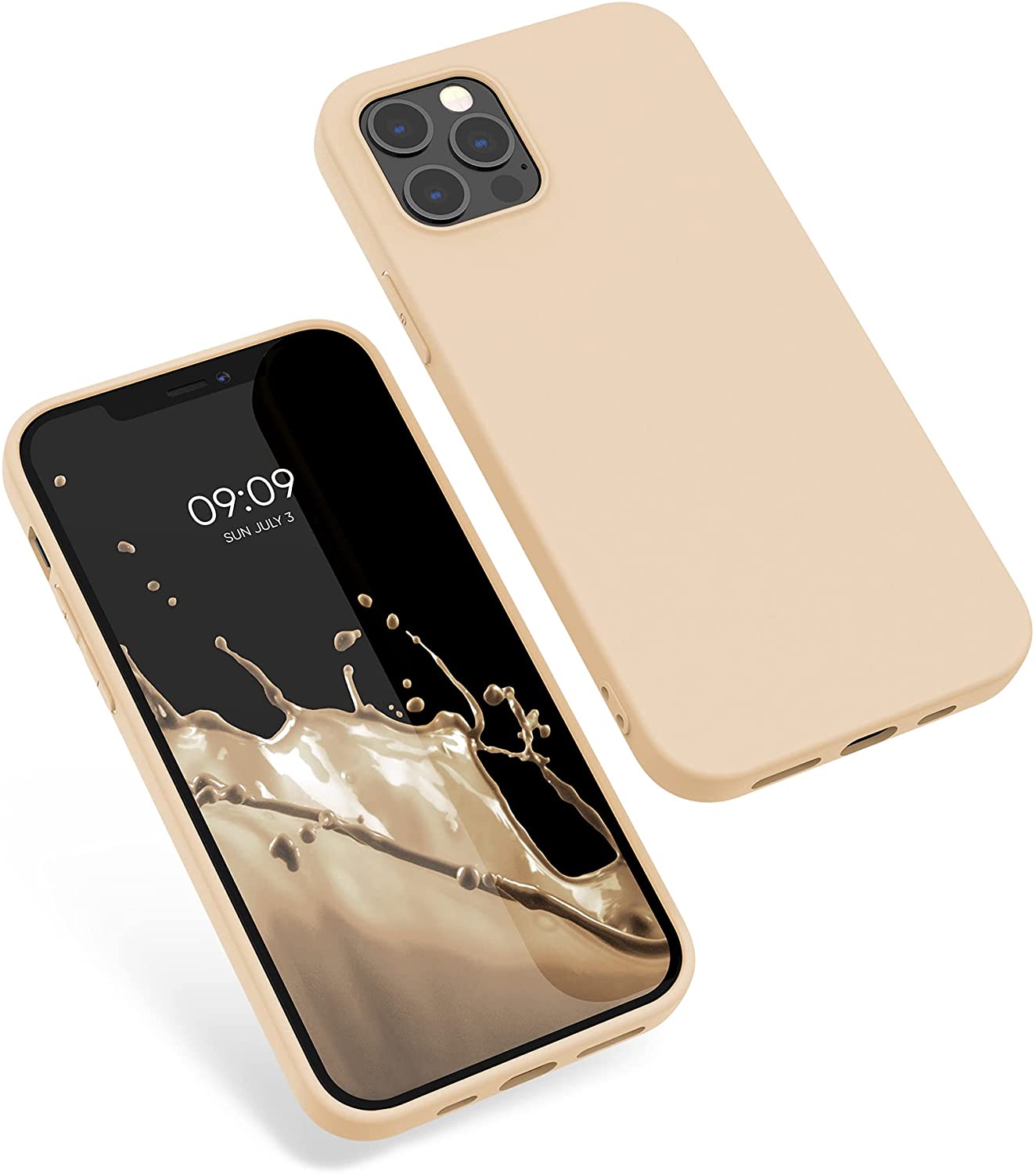 KW iPhone 12 Pro Max Θήκη Σιλικόνης TPU - Mother of Pearl - 53940.154