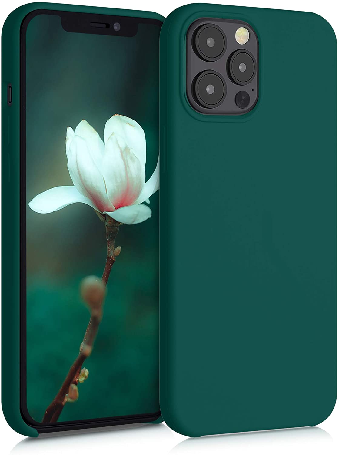 KW iPhone 12 Pro Max Θήκη Σιλικόνης Rubber TPU - Green - 52644.184