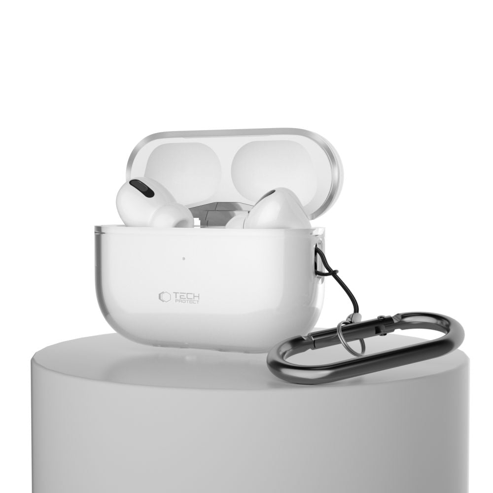 Tech - Protect AirPods Pro 1 / 2 Θήκη Σιλικόνης - Flexair - Διάφανη