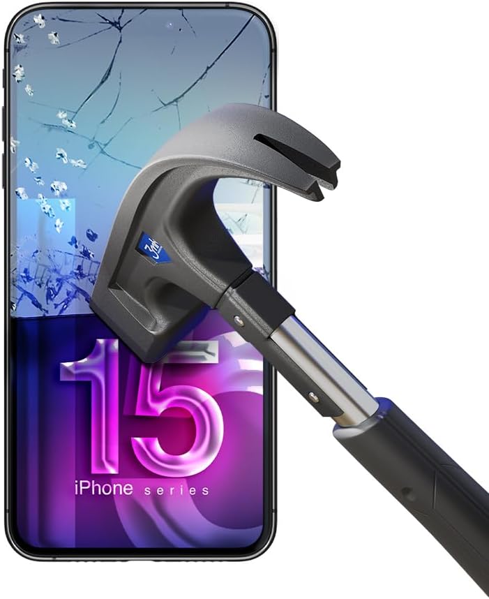 3MK iPhone 15 Plus 0.30mm 7H Anti Fingerprint Flexible Tempered Glass Ευλύγιστο Αντιχαρακτικό Γυαλί Οθόνης - Clear