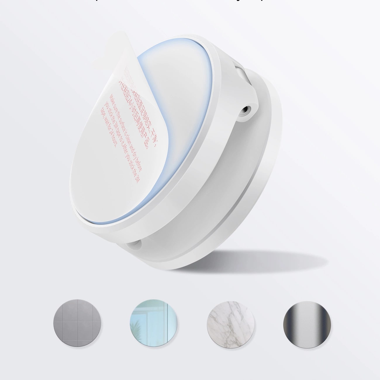 Baseus MagPro Self - adhesive Αναδιπλούμενη Αυτοκόλλητη Μαγνητική Βάση Στήριξης Κινητού - White - B10564101211 - 00