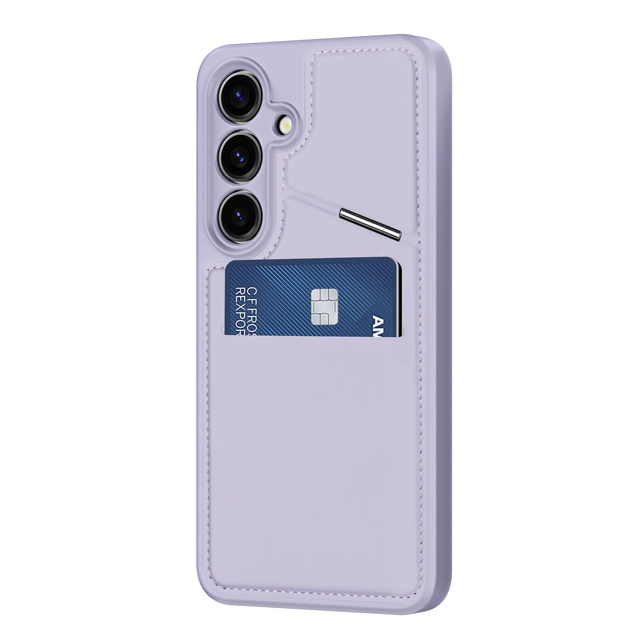 Dux Ducis Samsung Galaxy S24 Rafi II Mag Anti - RFID Θήκη με Υποδοχή για Κάρτες / Stand και MagSafe - Purple
