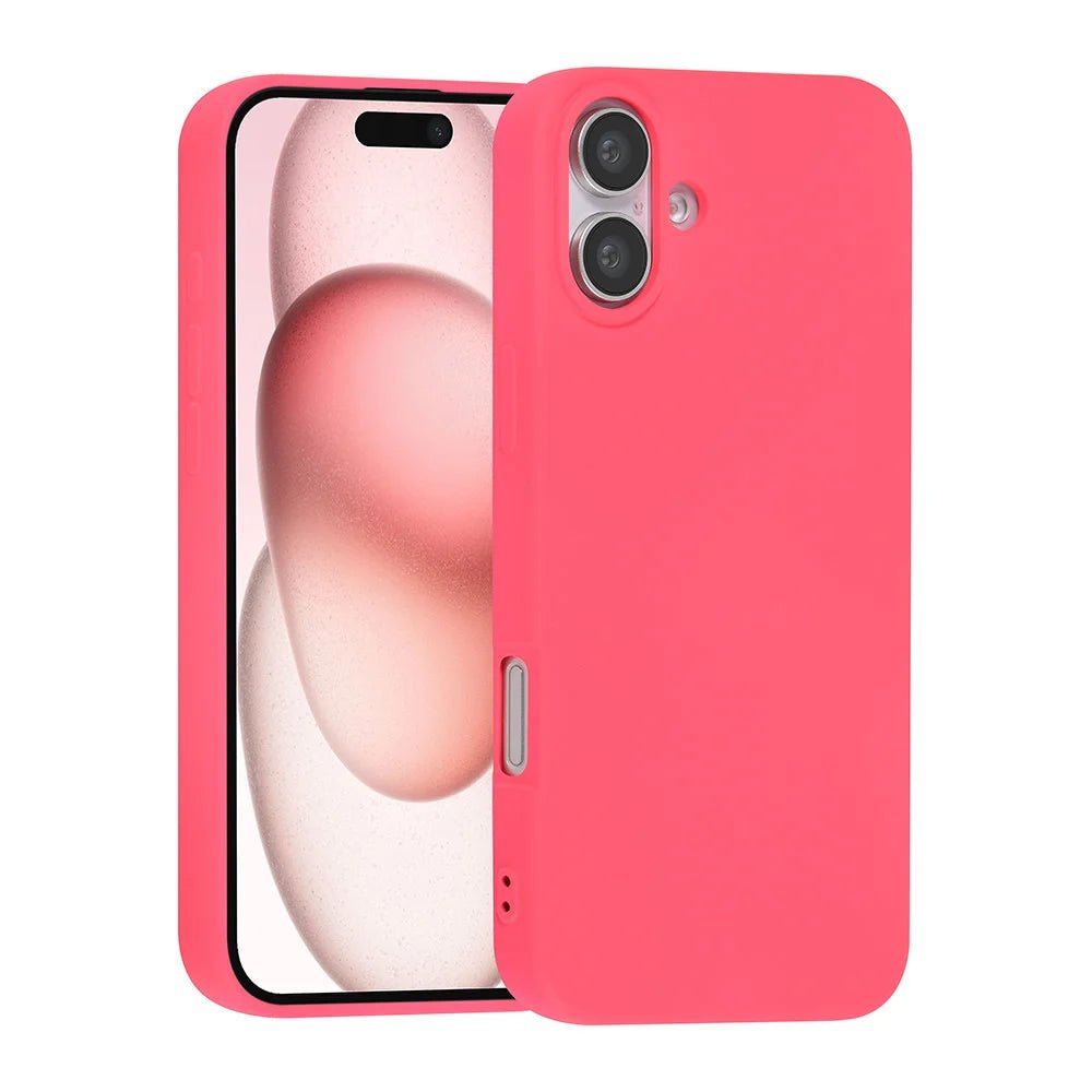 Tuniq iPhone 16 Plus Θήκη Σιλικόνης - Hot Pink