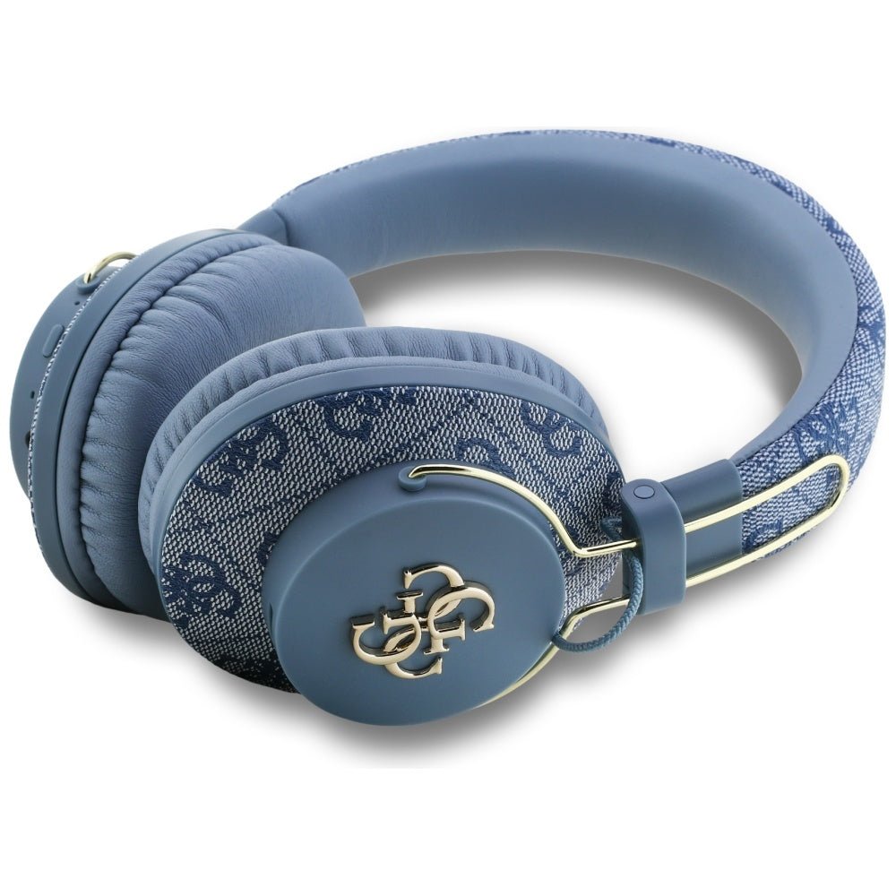 Guess Over - Ear Metal 4G Logo - Ασύρματα Bluetooth Ακουστικά - Blue