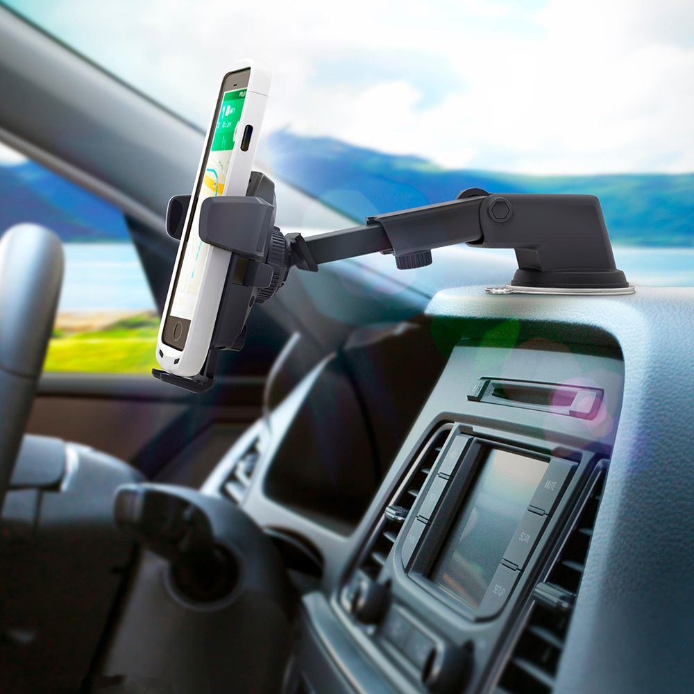 Tech - Protect V2 Universal Dash and Windshield Βάση Στήριξης Κινητών για το Αυτοκίνητο - Black