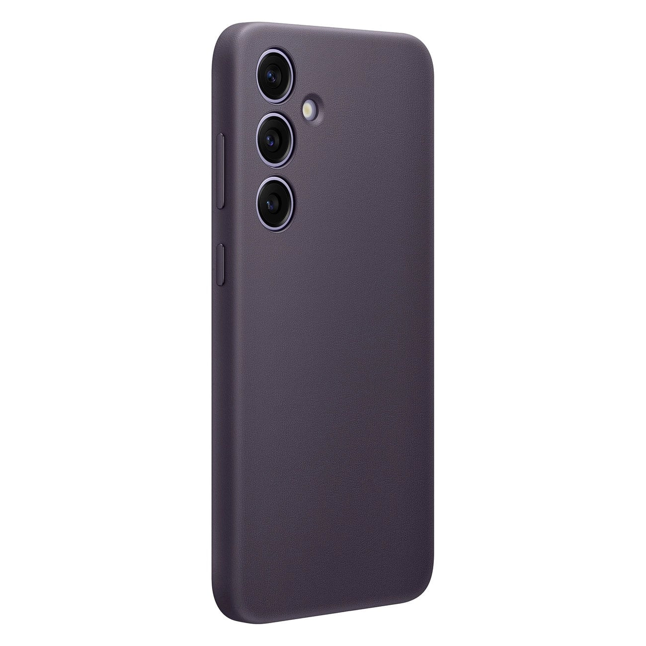 Samsung Vegan Leather Case - Samsung Galaxy S24 Θήκη από Oικολογικό Δέρμα - Dark Violet - GP - FPS921HCAVW