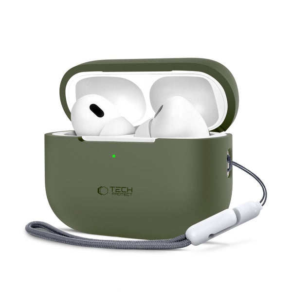 Tech - Protect AirPods Pro 1 / 2 Θήκη Σιλικόνης - Silicone - Olive Green
