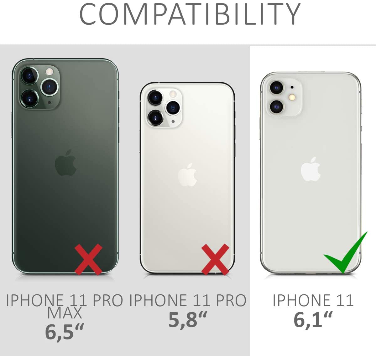 KW iPhone 11 Θήκη Σιλικόνης Rubberized TPU - Light Lavender - 50791.139