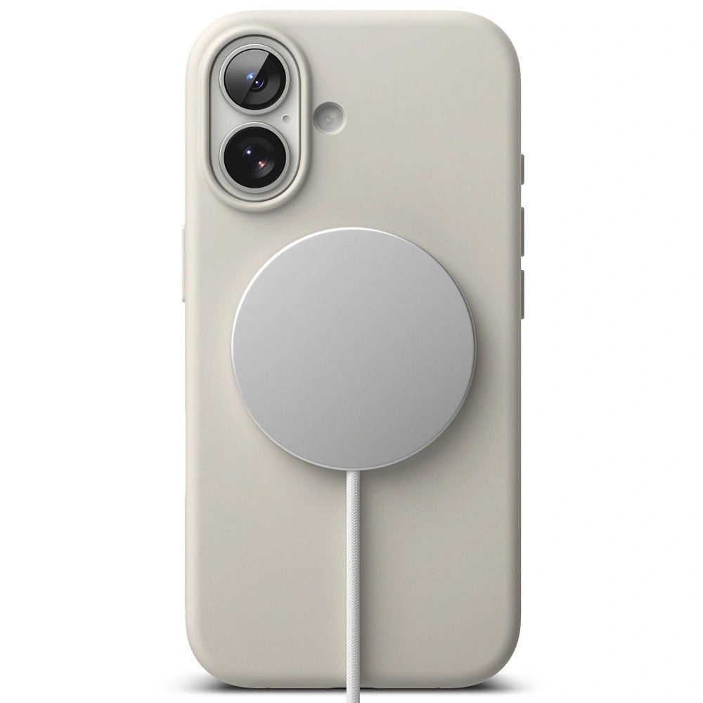Ringke iPhone 17 - Silicone Magnetic MagSafe - Θήκη Σιλικόνης με MagSafe - Stone