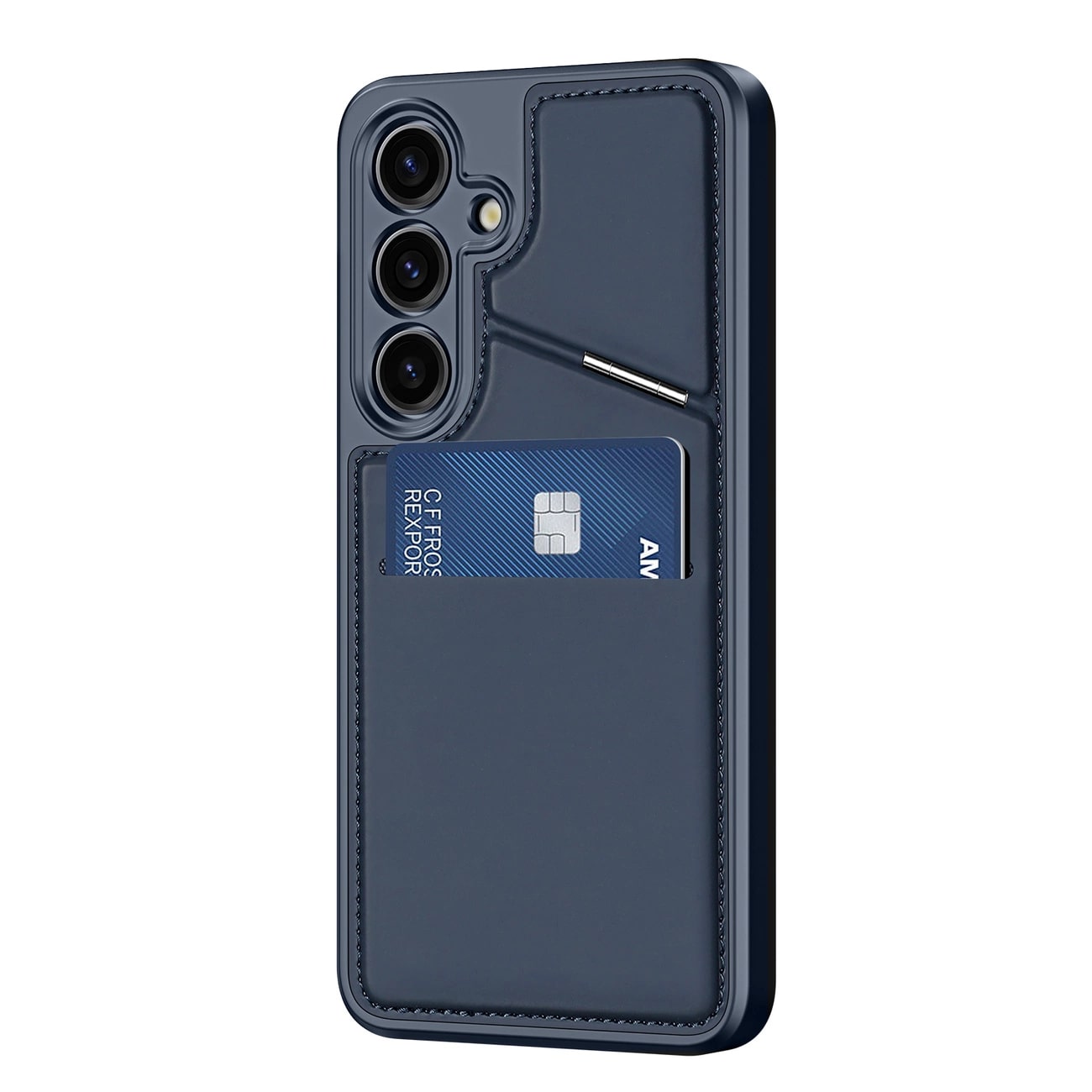 Dux Ducis Samsung Galaxy S24 Rafi II Mag Anti - RFID Θήκη με Υποδοχή για Κάρτες / Stand και MagSafe - Blue