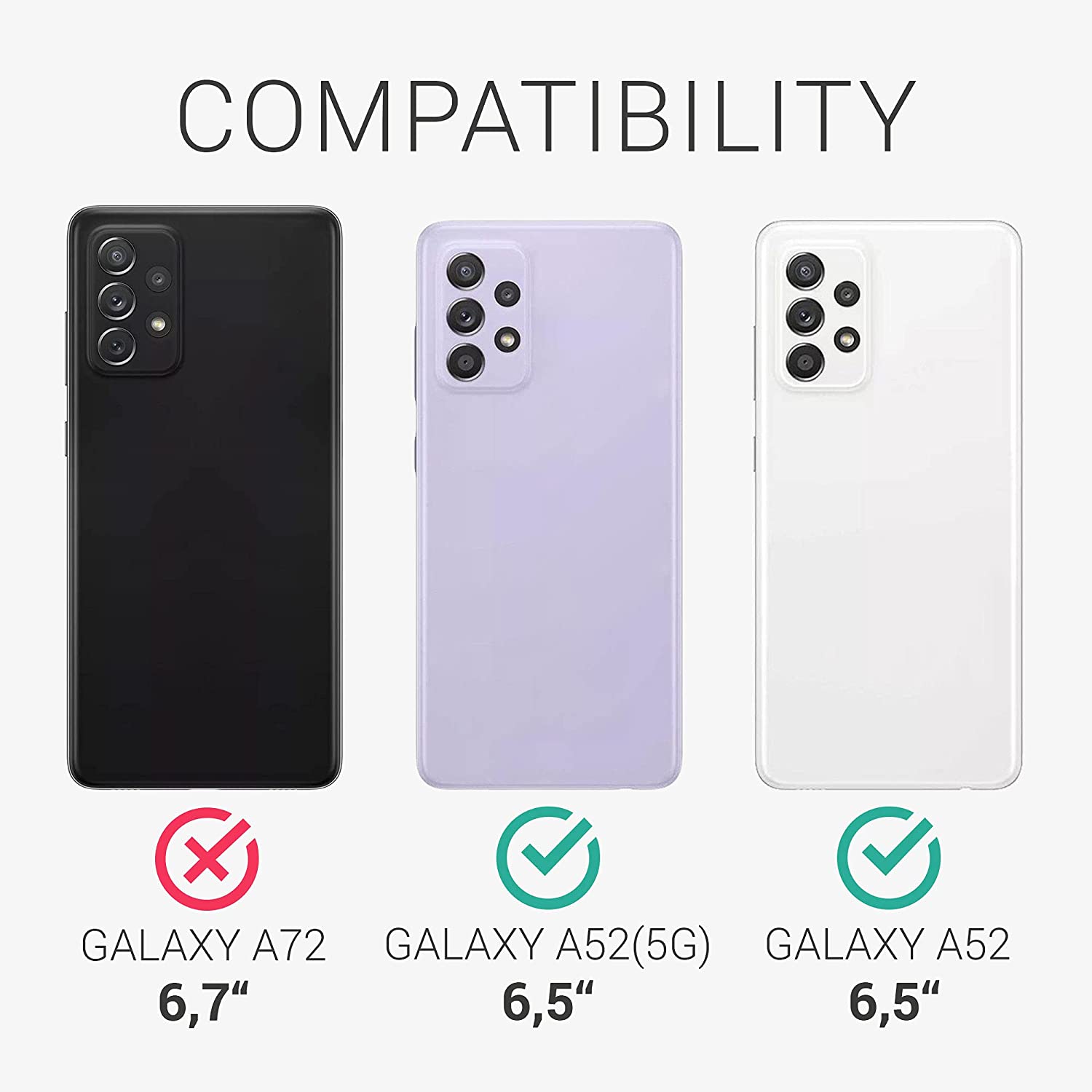 KW Samsung Galaxy A52 / A52 5G / A52s 5G Θήκη από Φυσικό Ξύλο - Design Vintage Compass - Dark Brown - 54354.02