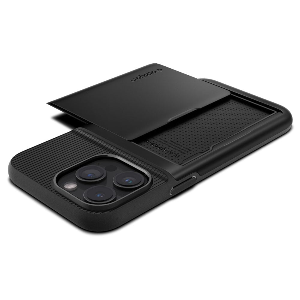 Spigen iPhone 15 Pro Max Slim Armor CS Σκληρή Θήκη - Black
